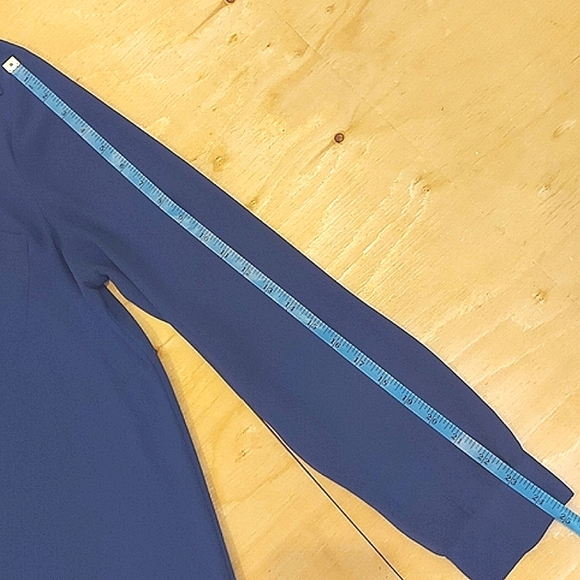 3 for $25- Olive & Oak Electric Blue Blouse, XL - Picture 7 of 10